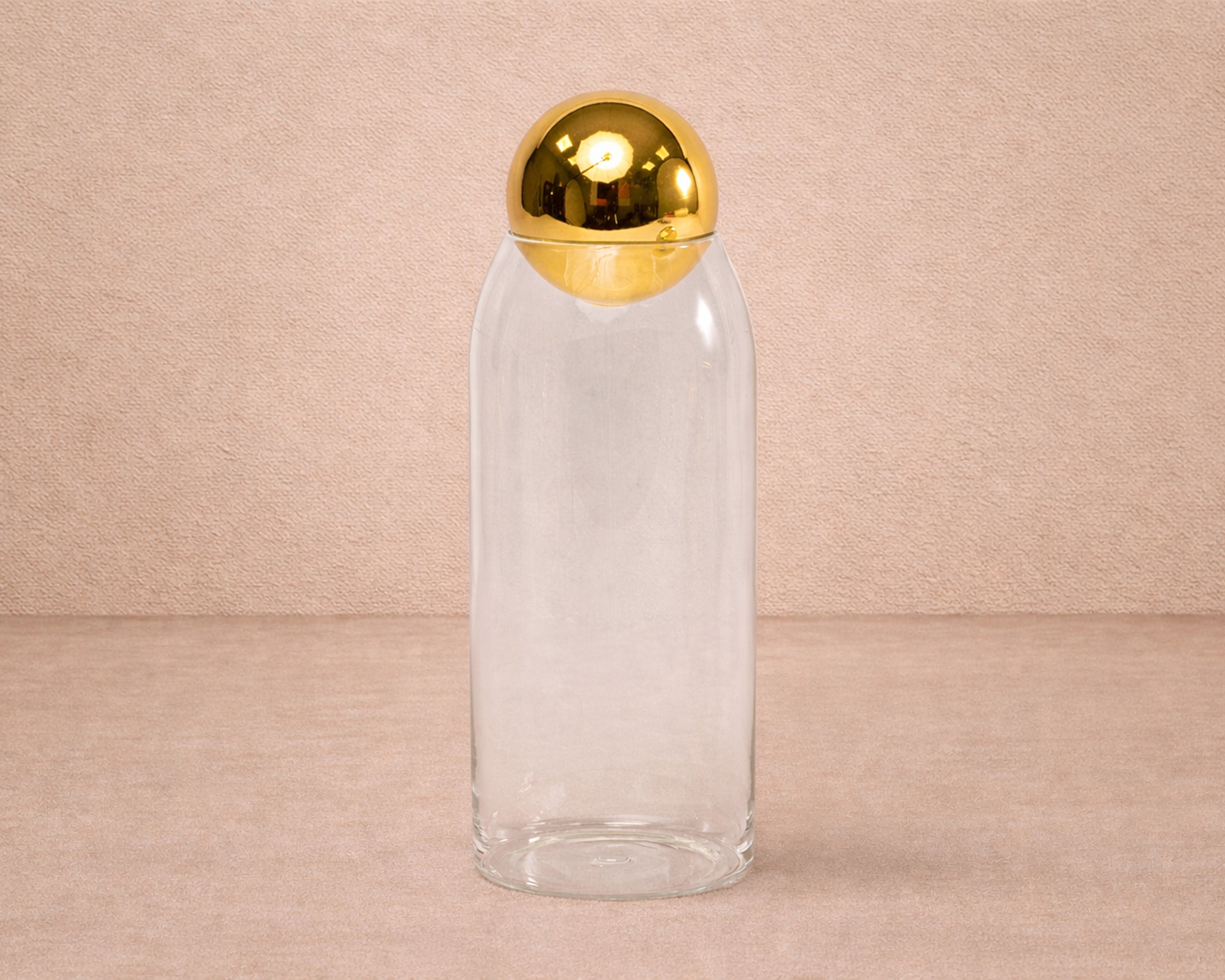 Continuum Large Vase - Glass/Gold
