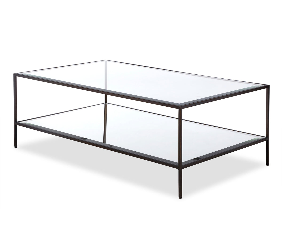 Oliver Coffee Table  -  Antique Bronze