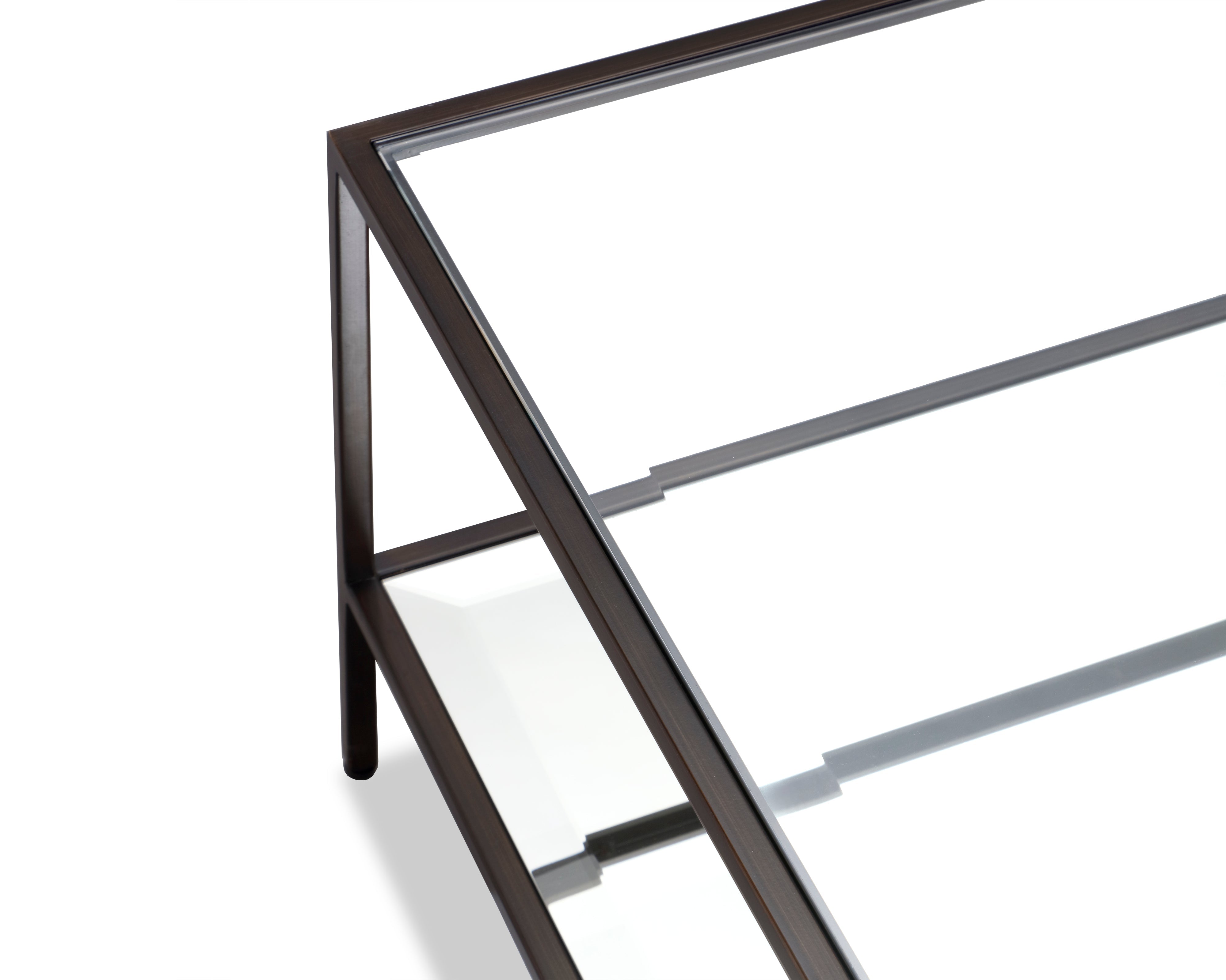 Oliver Coffee Table  -  Antique Bronze