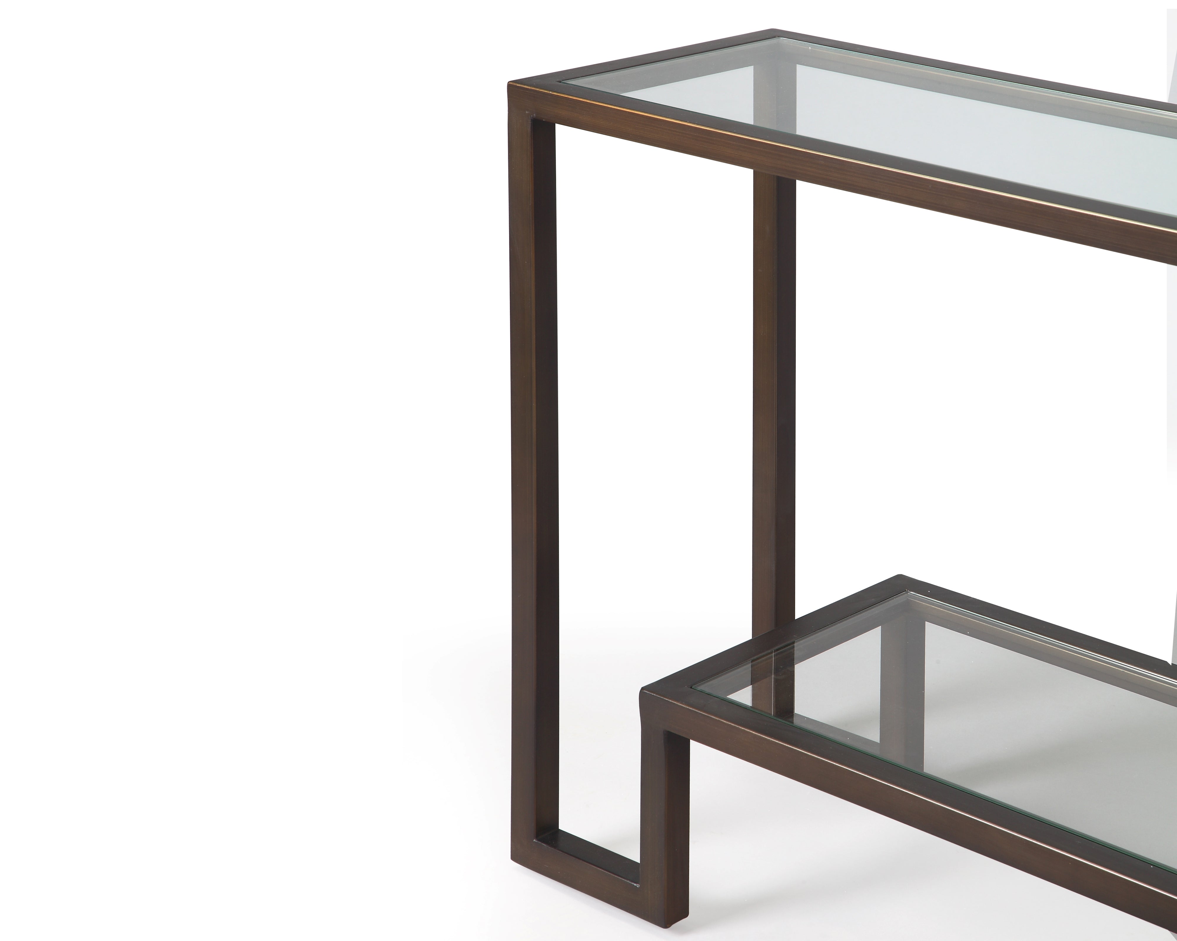 Ming Console Table  -  Bronze