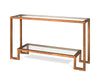 Ming Console Table  -  Antique Gold