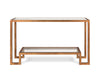 Ming Console Table  -  Antique Gold