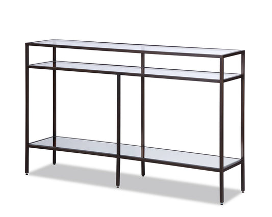Oliver Console Table  -  Antique Bronze