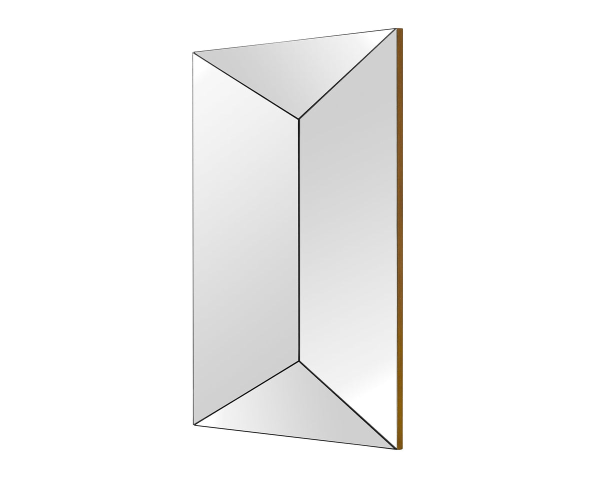 Kassandra Mirror - Brass Edge