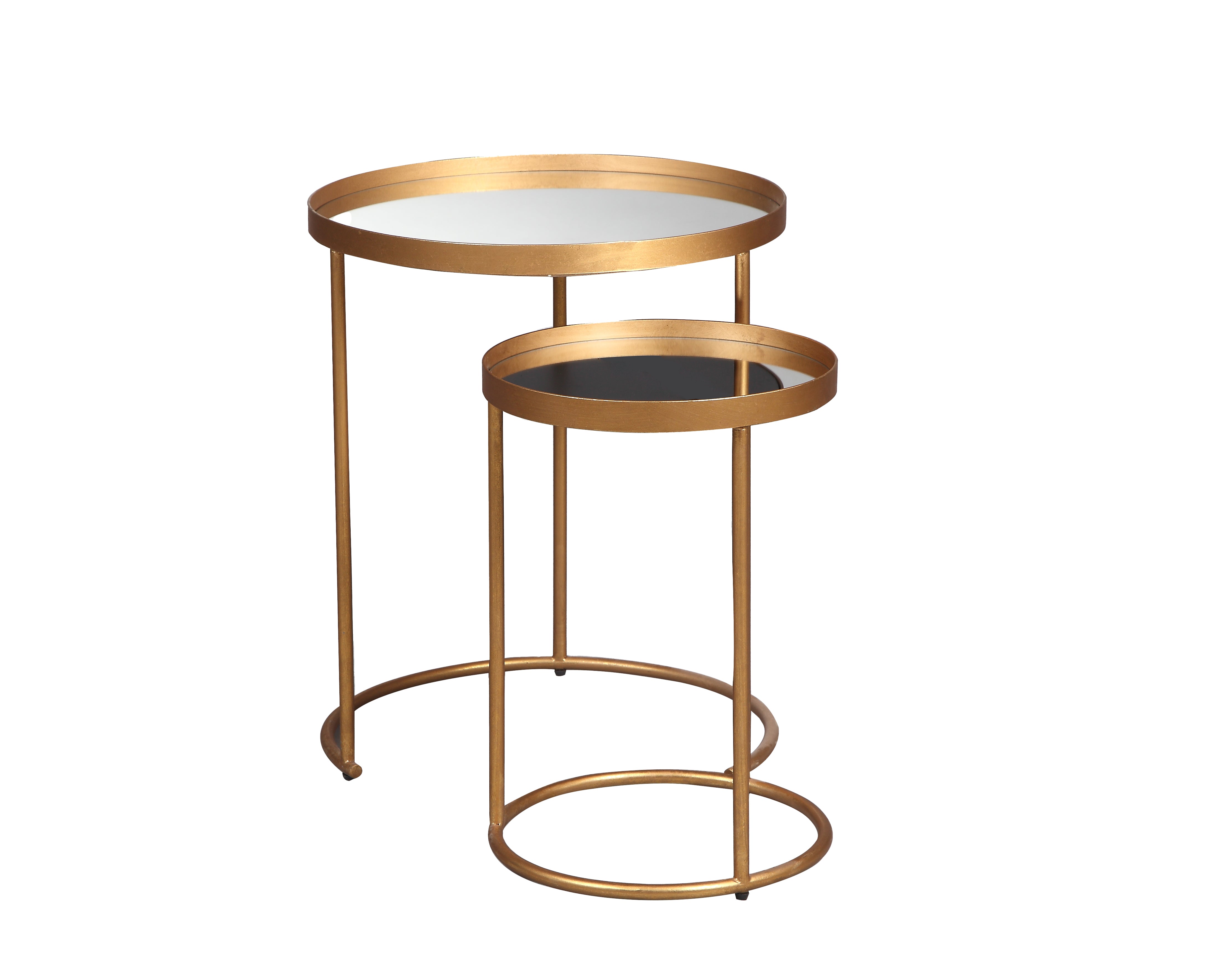 Song Side Tables - Antique Gold