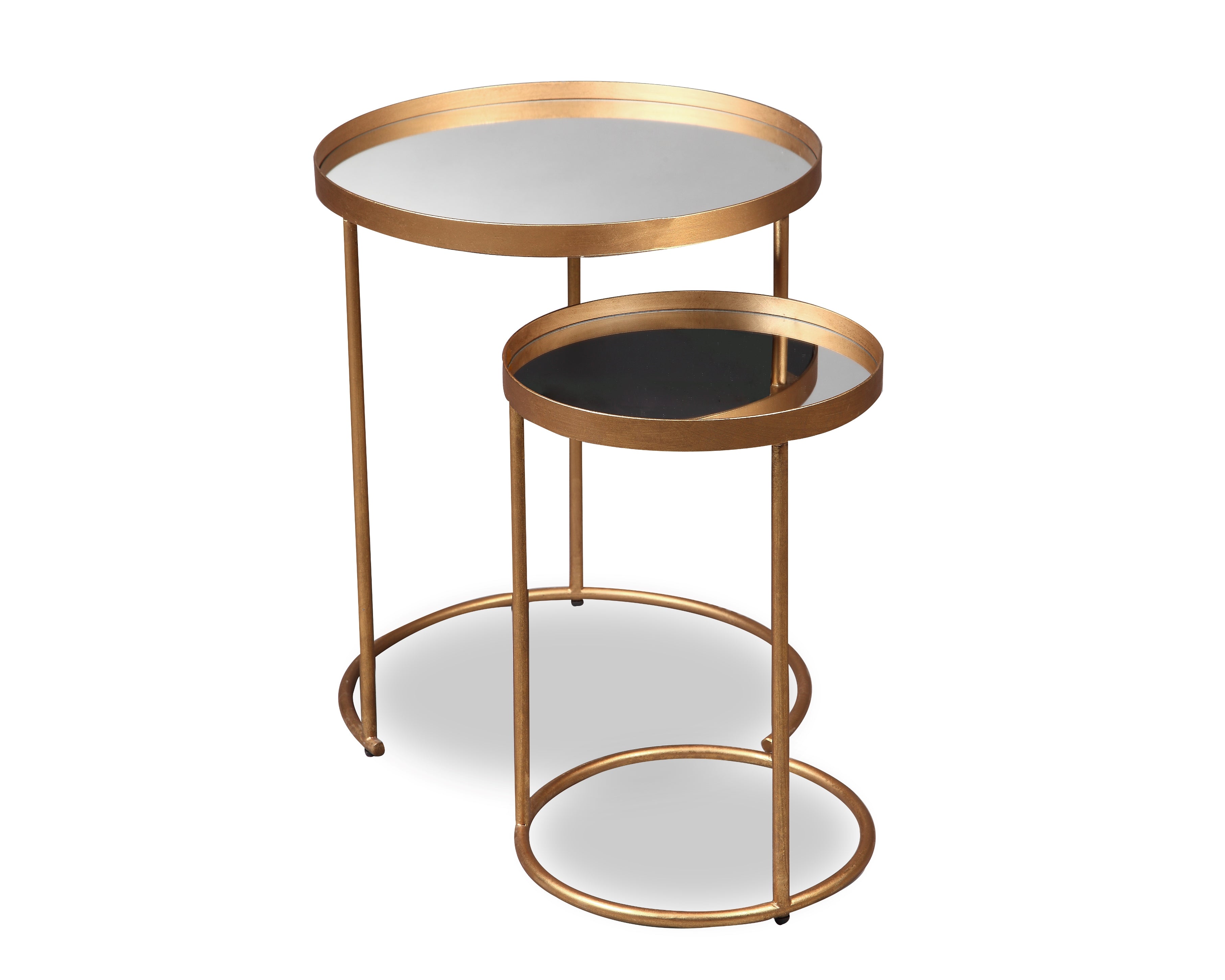 Song Side Tables - Antique Gold