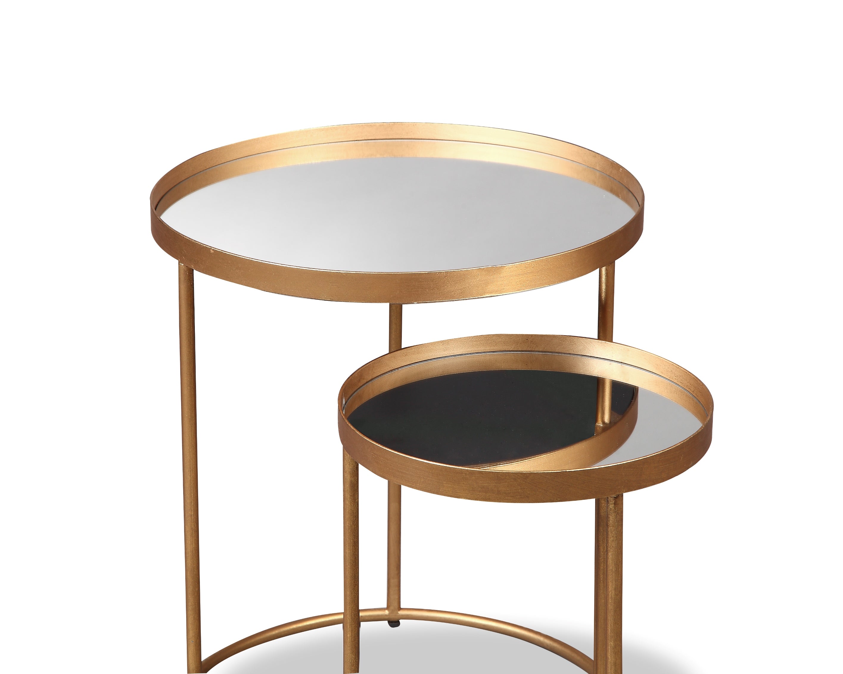 Song Side Tables - Antique Gold