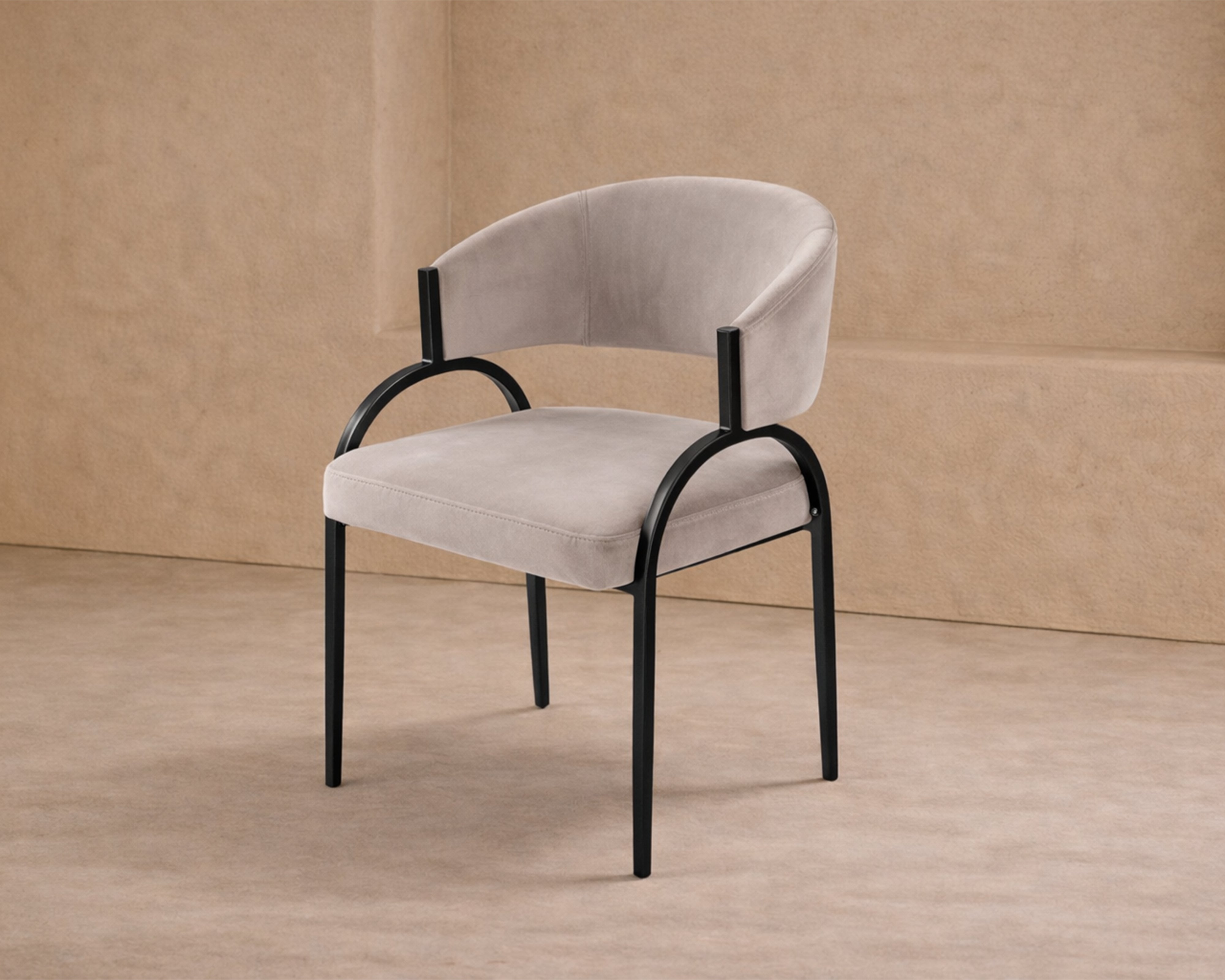 Pavilion Dining Chair - Kaster Light Grey