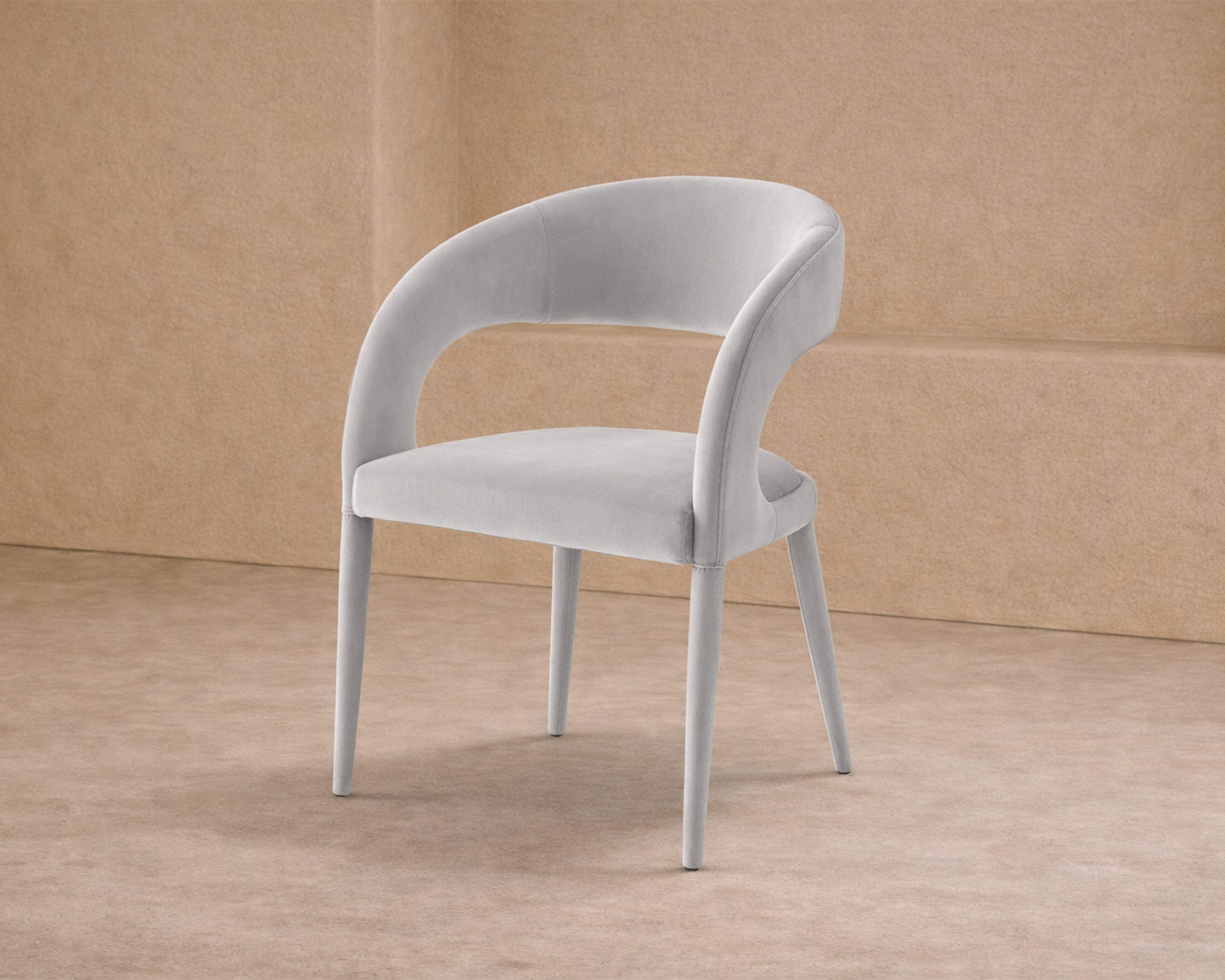 Salma Dining Chair - Melbourne Stone