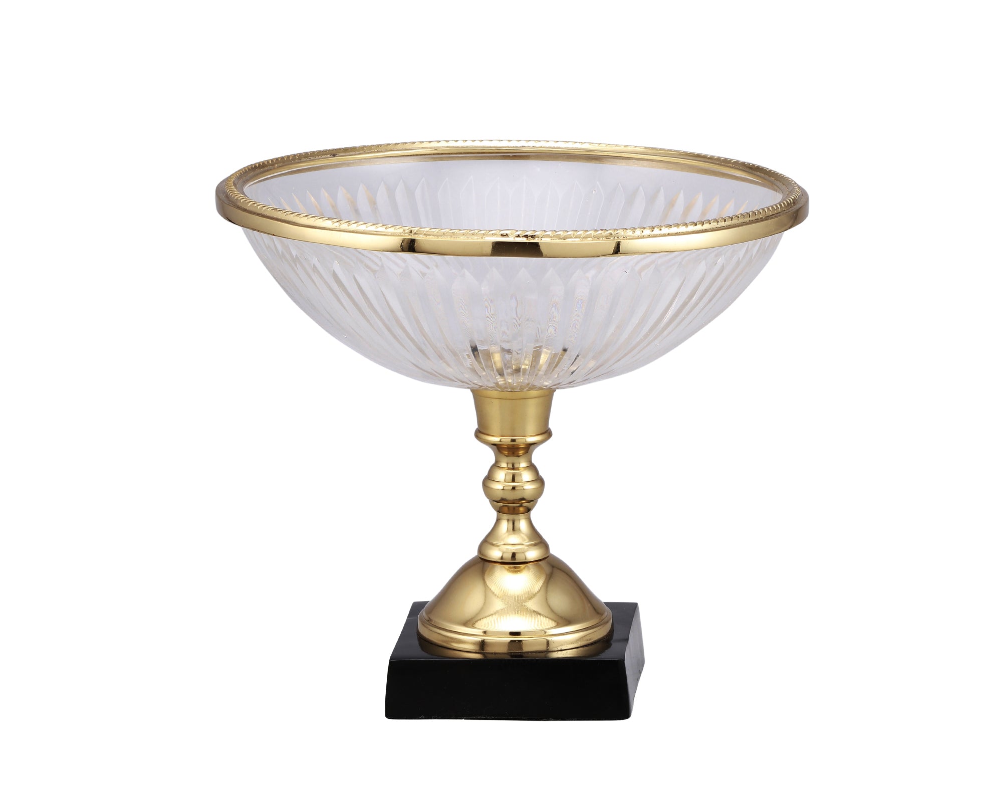 Tazza Bowl - Glass and Gold