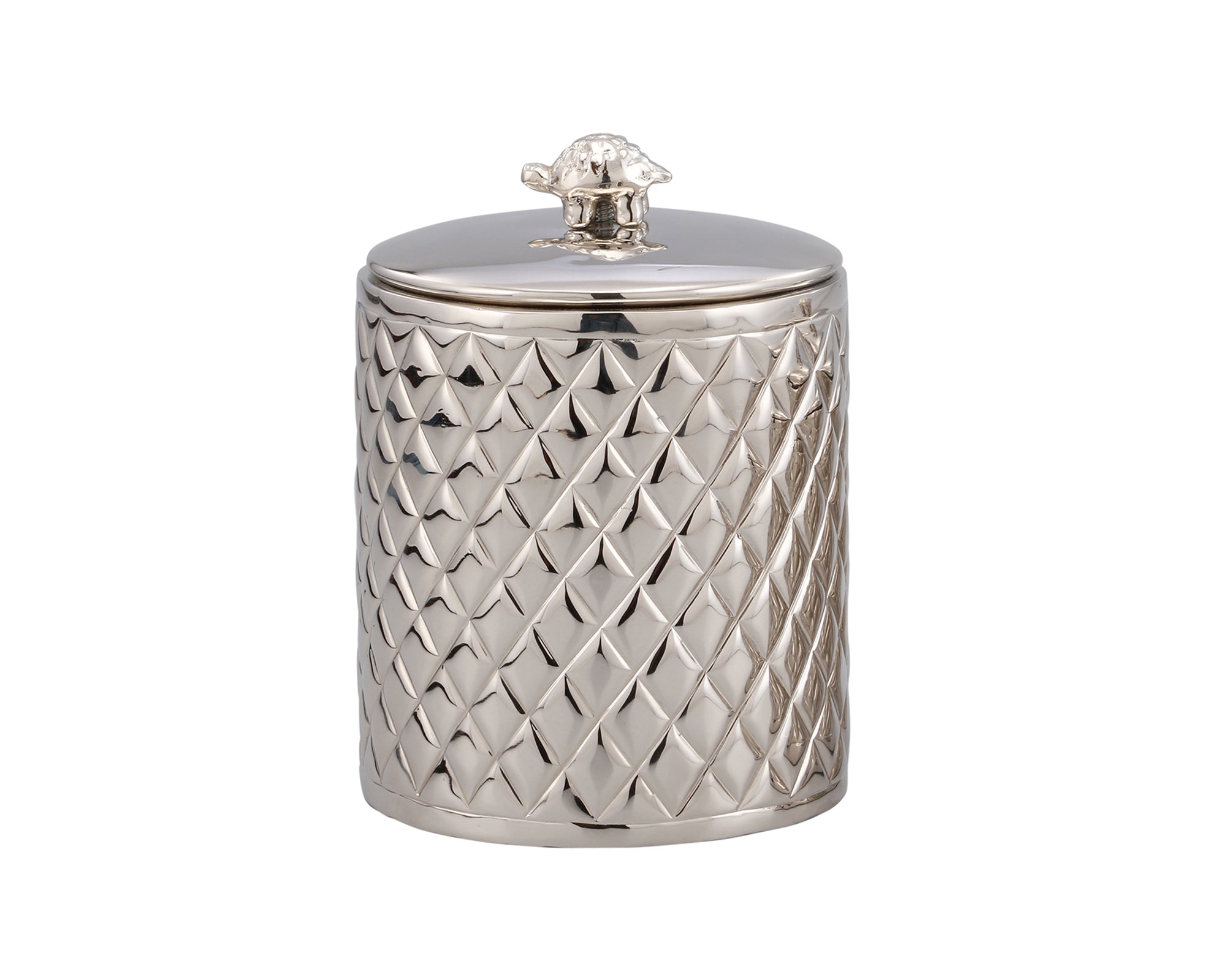 Turtle Box (Large) - Polished Nickel