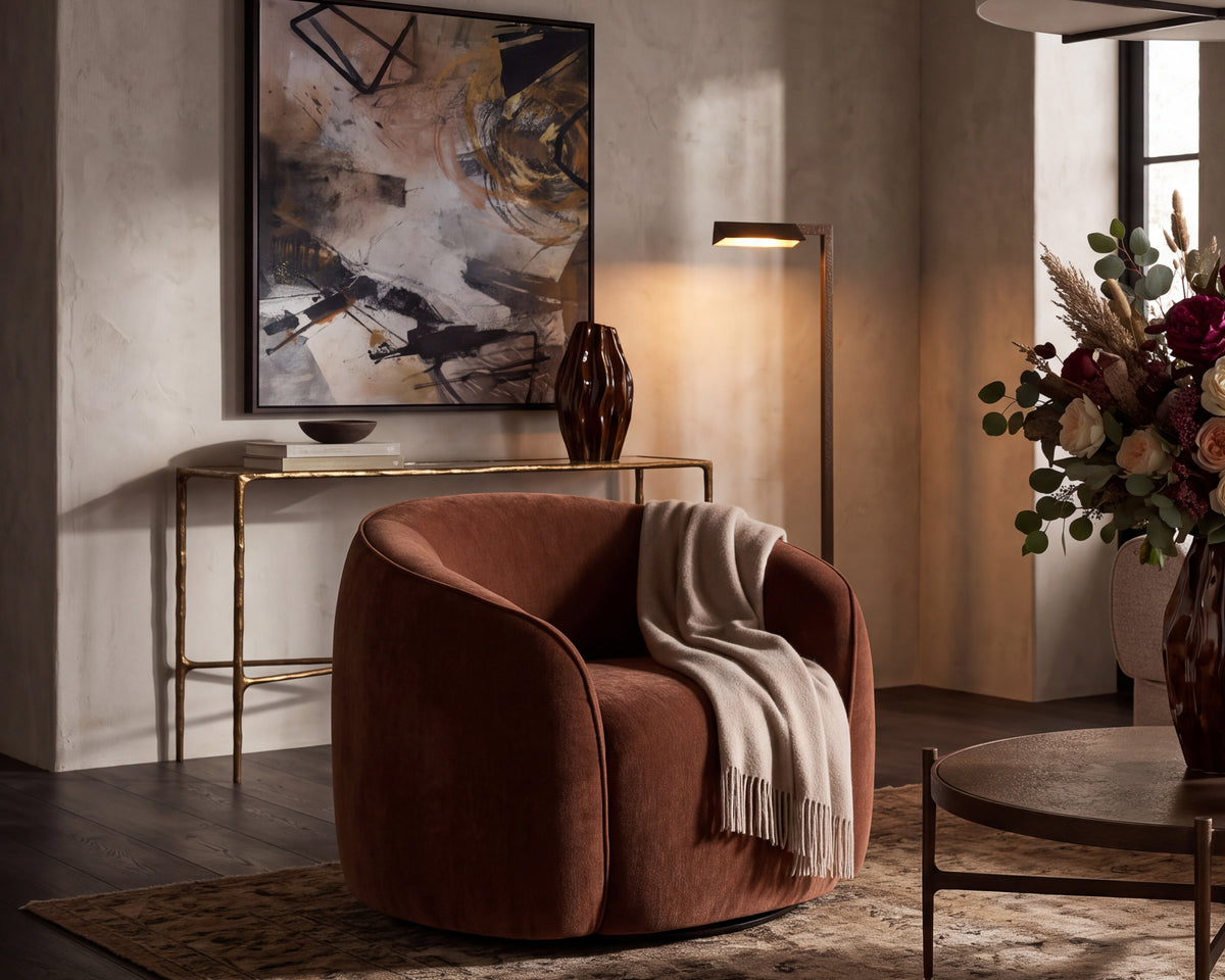 Polta Occasional Chair (Crib 5) - Sysley Rust II