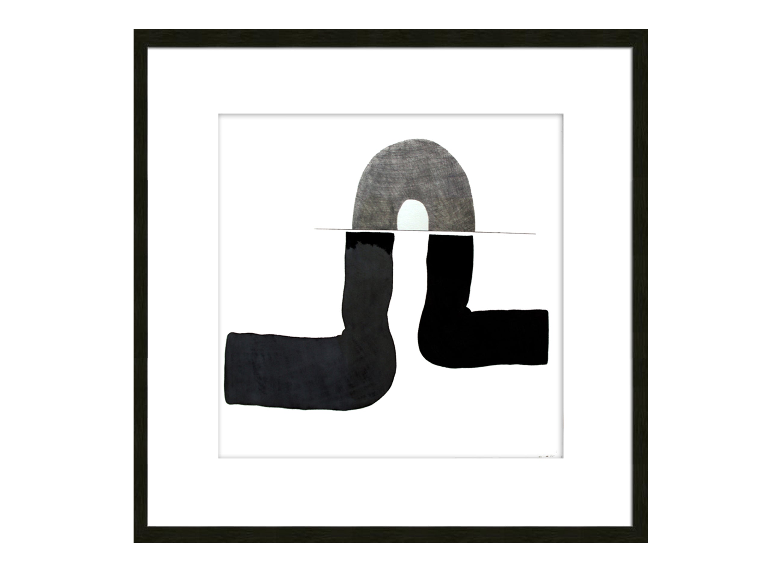 Journey III Print - Black and White