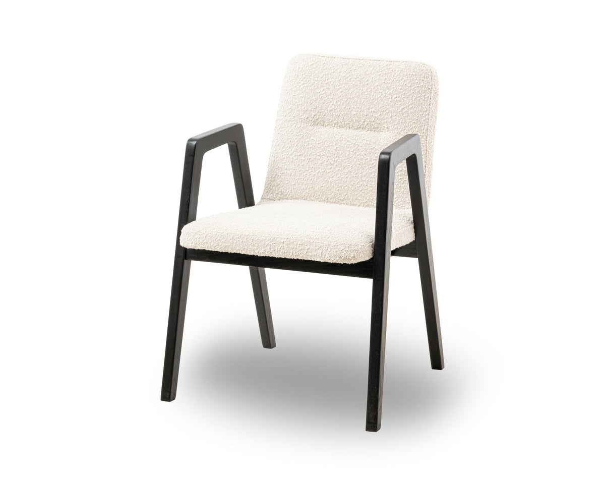 Benson Dining Chair  -  Boucle Sand