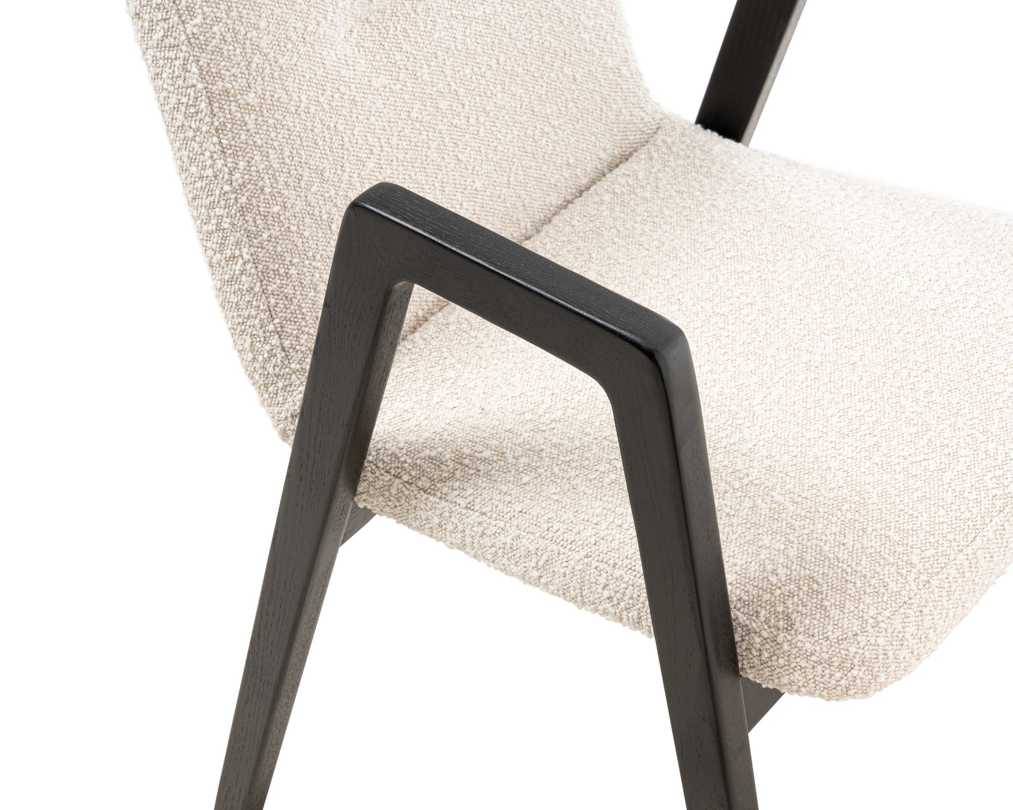Benson Dining Chair  -  Boucle Sand