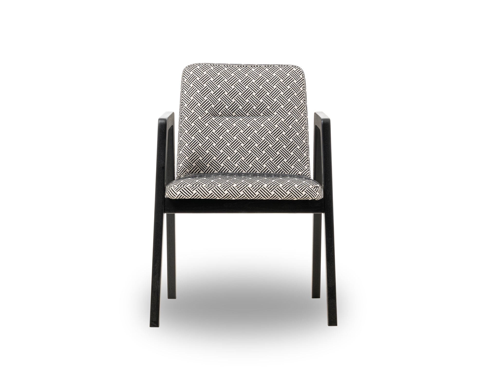 Benson Dining Chair  -  Spike Black