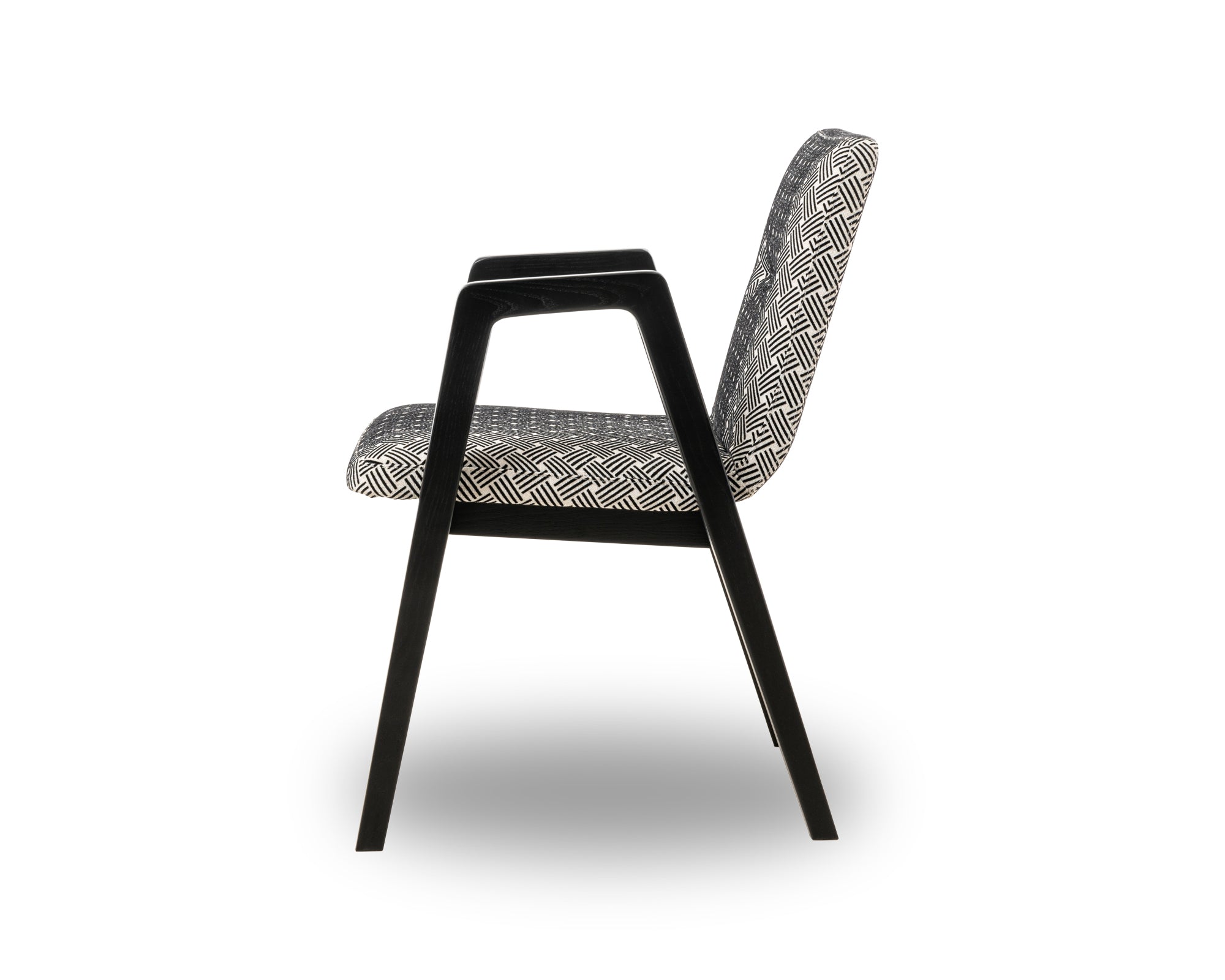 Benson Dining Chair  -  Spike Black