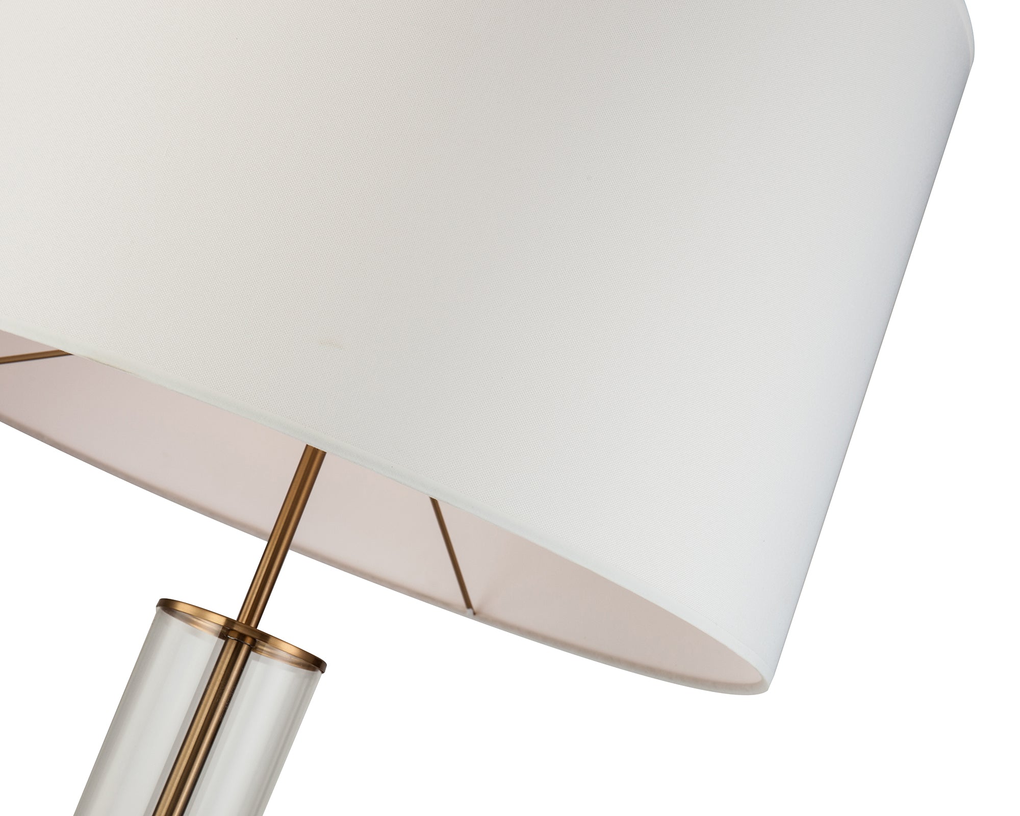 Norman Floor Lamp  -  Antique Brass