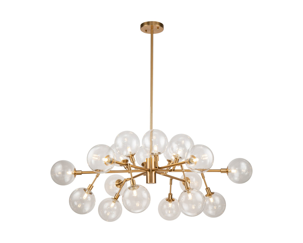 Baldwin Ceiling Lamp - Antique Brass