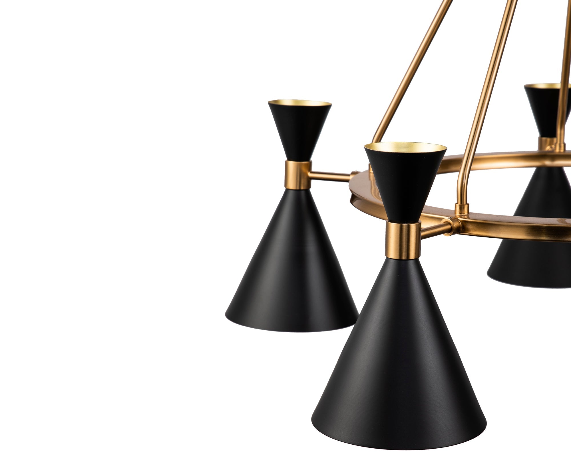 Kensington Pendant Lamp  -  Black Antique Blass