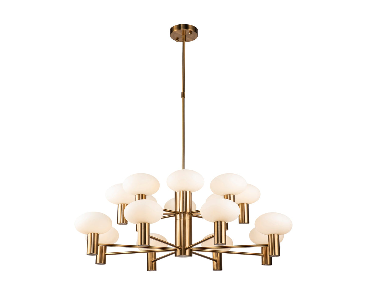 Odeon Pendant Lamp - Antique Brass