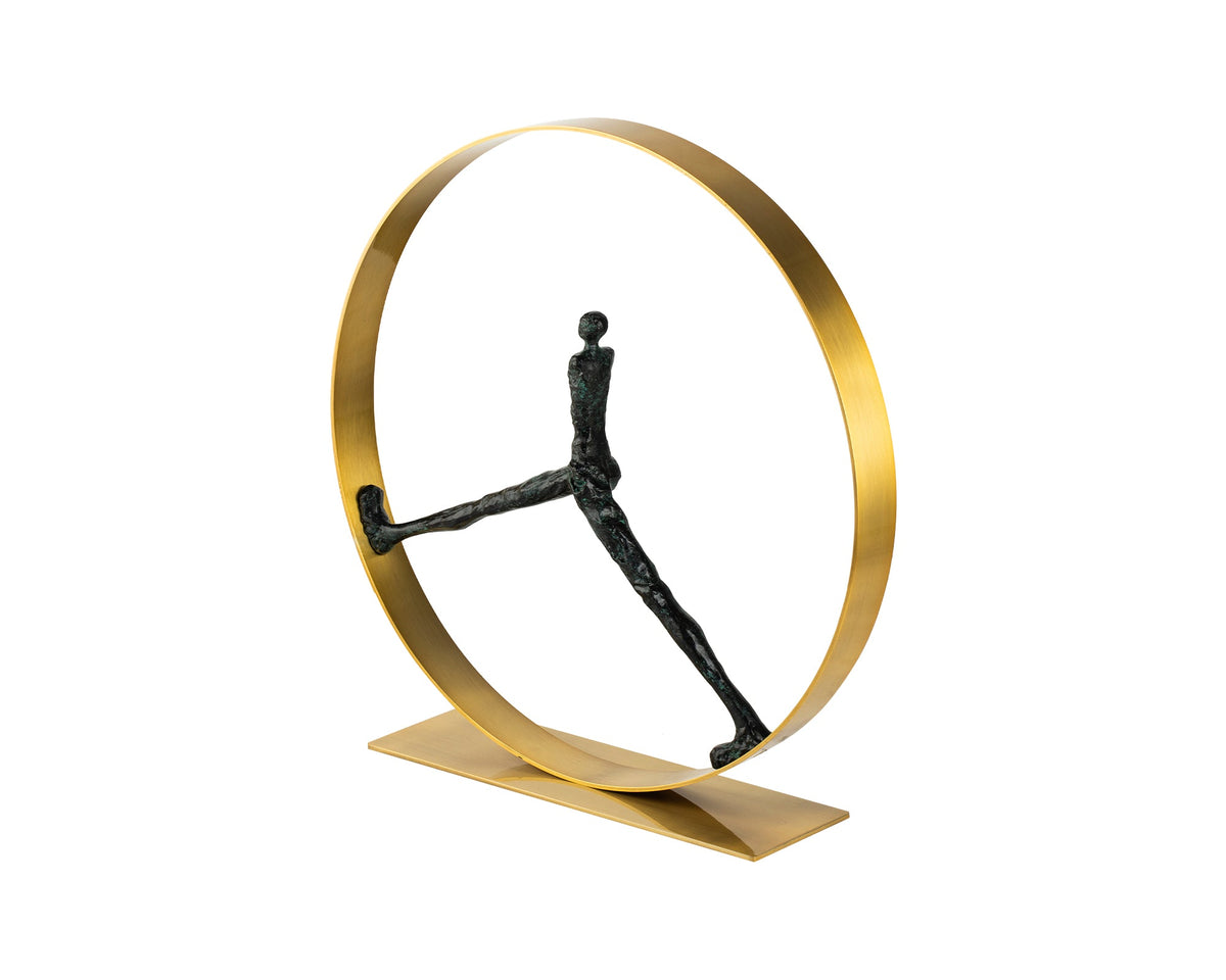 Miton Table D‚àö¬©cor - Antique Brass