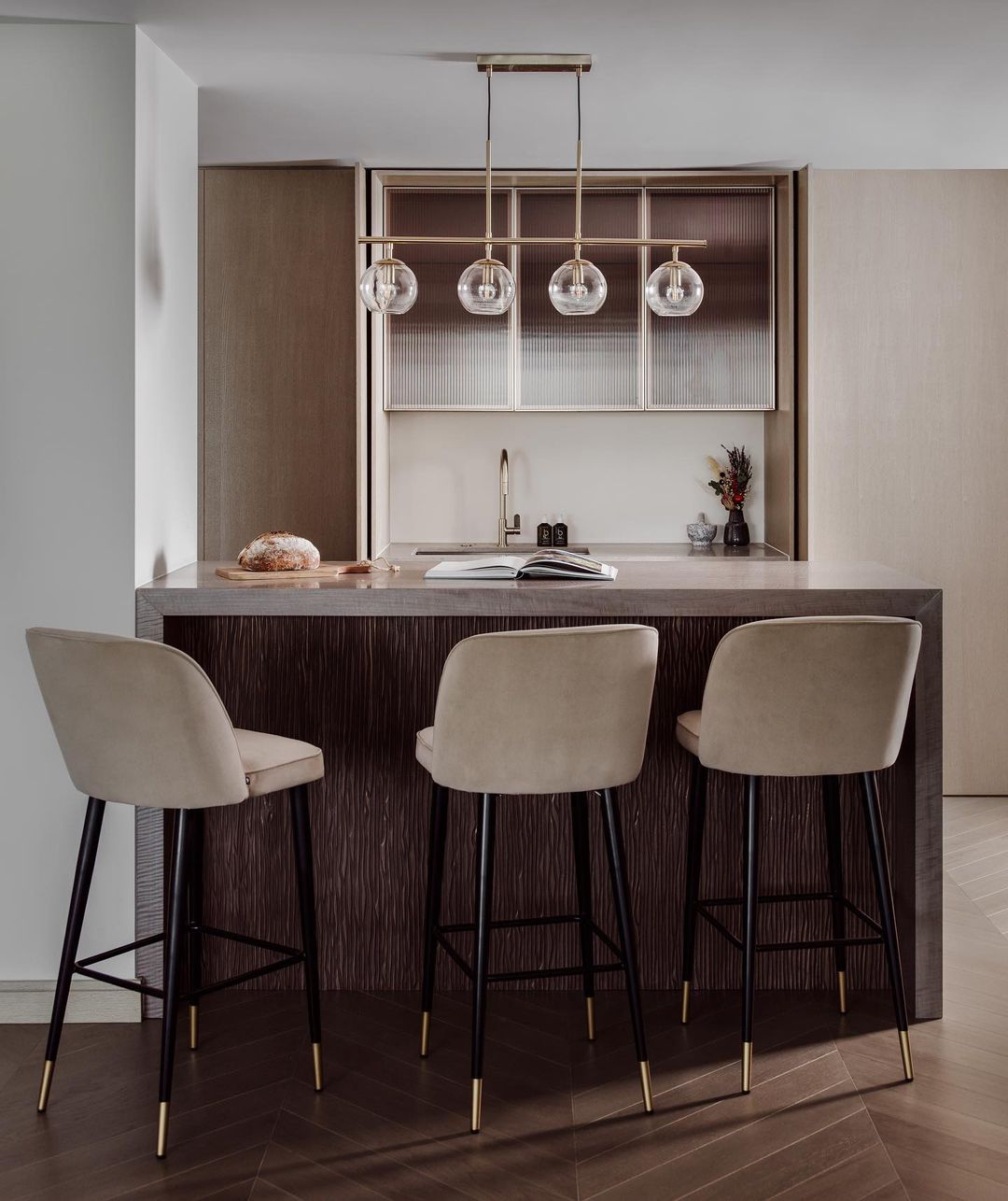 Elica Stool - Gainsborough Dorian Grey