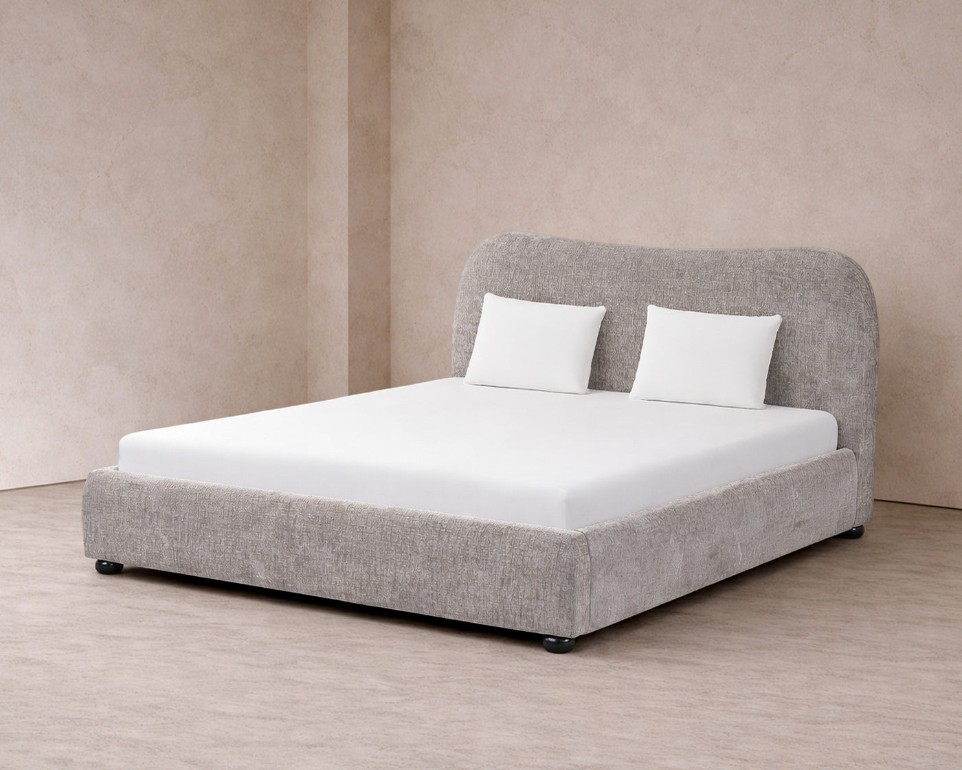 Colma Bed (King Size) - Bennet Grey