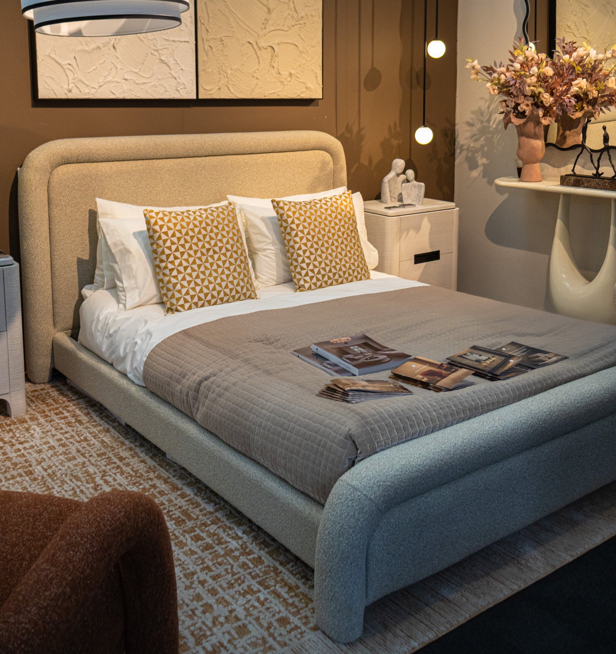 Bareta King Size Bed - Capela Sand