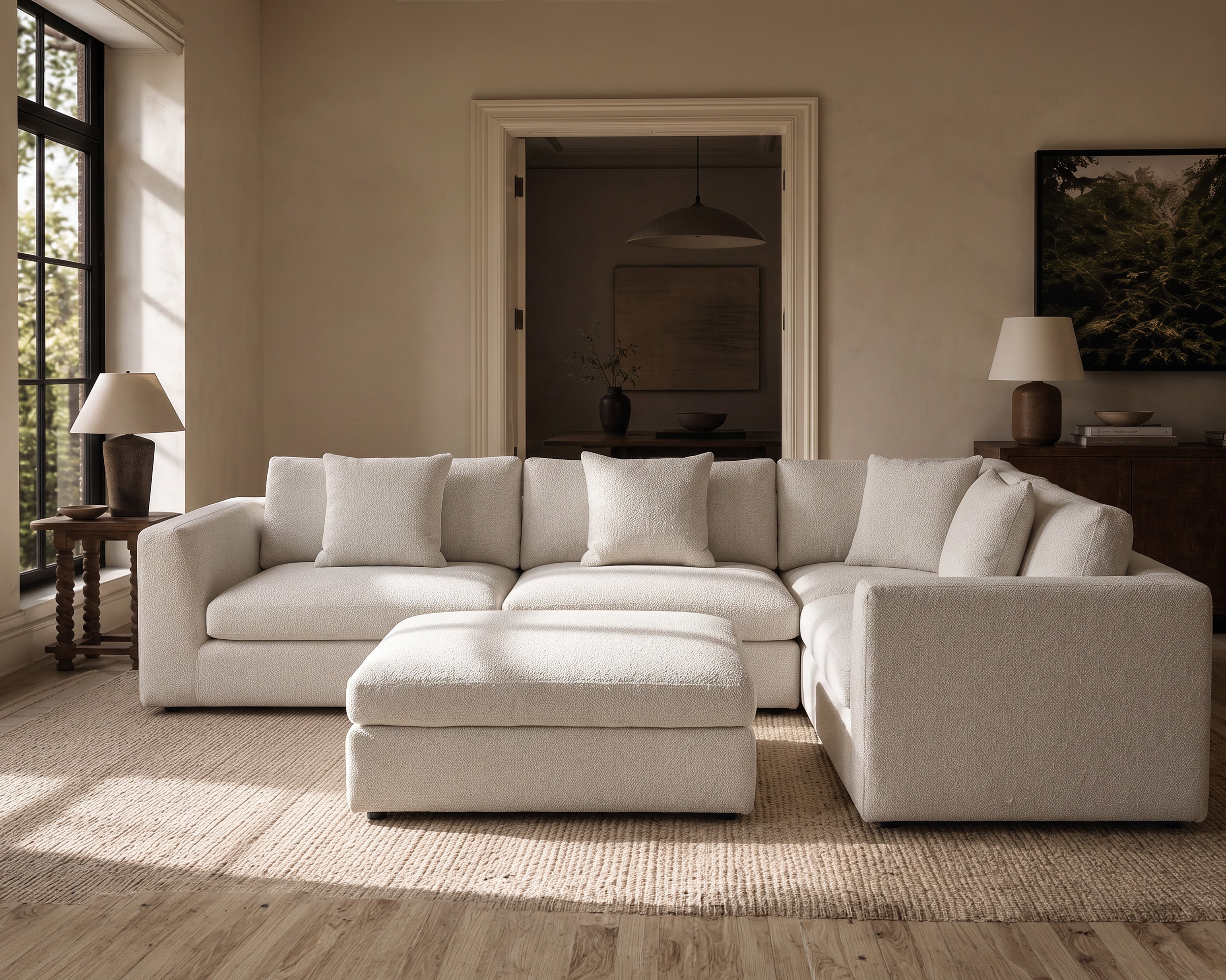 Nuova Modular Sofa Corner - Capella Ivory