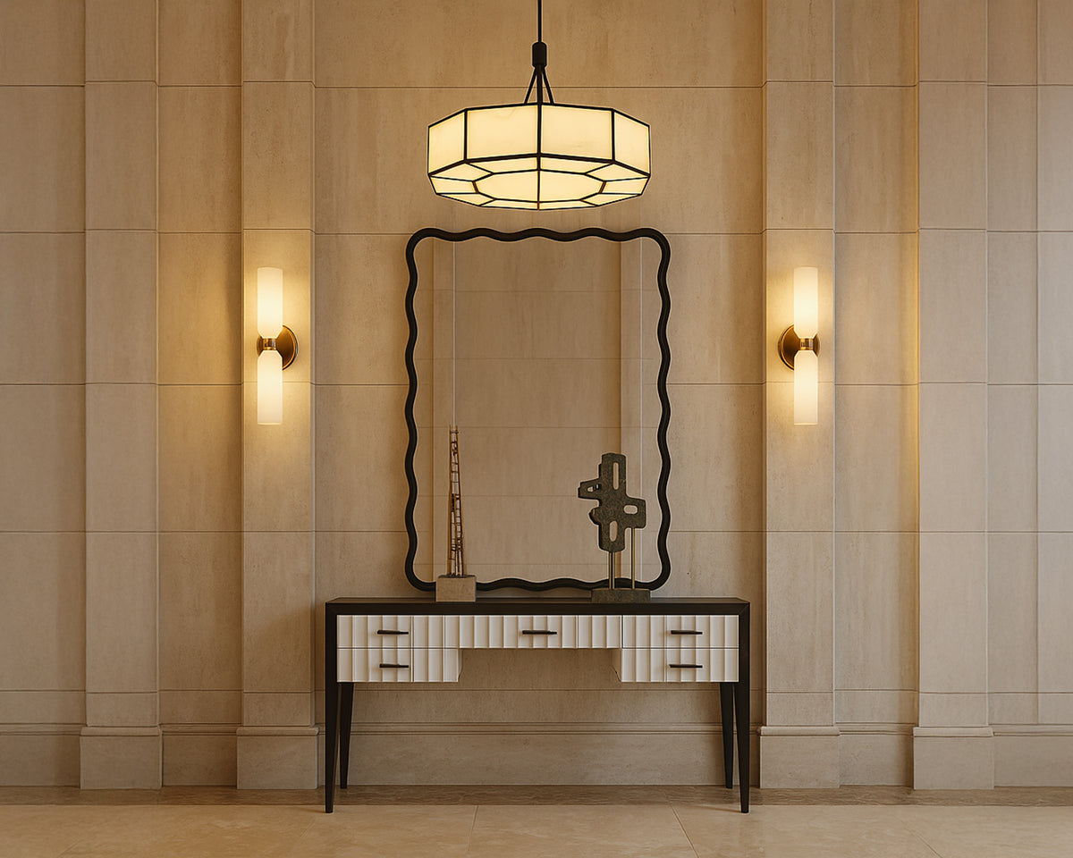 Talia Mirror - Black MDF