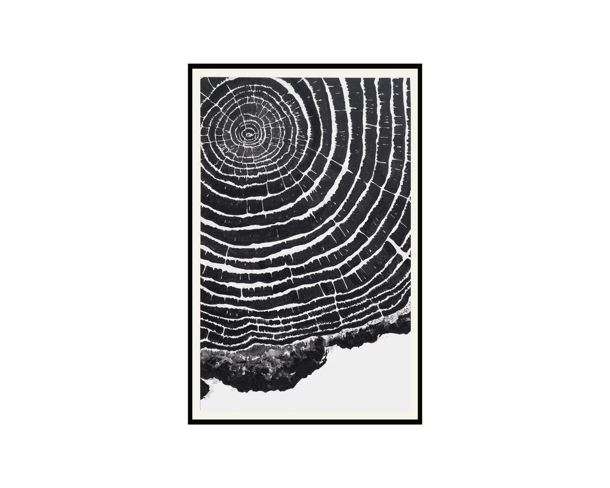 RV I Painting - Black and White