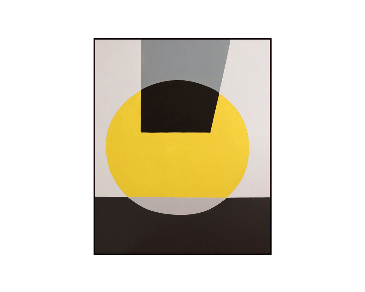 Sun Painting - Black and Yellow