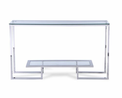 L&E Mayfair Console Polished S.S (2)
