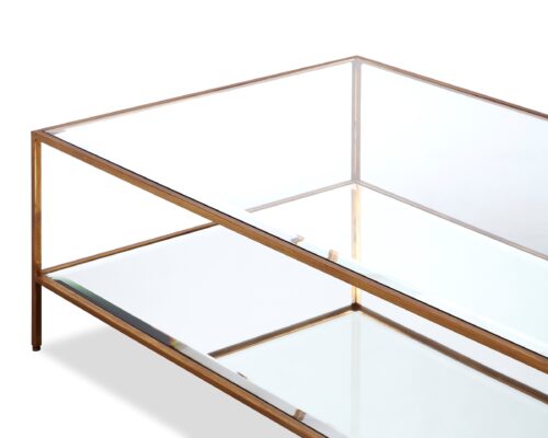 Liang & Eimil – Oliver Coffee Table – Antique Gold (3)
