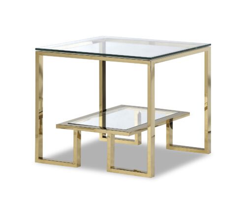 Liang & Eimil Mayfair Side Table – Polished Gold S.S (2)
