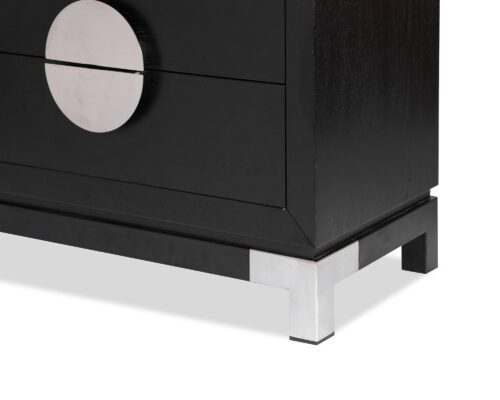 L&E Otium Bedside Table – Wenge Ash Veneer – PSS (1)