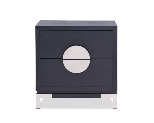 L&E Otium Bedside Table – Wenge Ash Veneer – PSS (2)