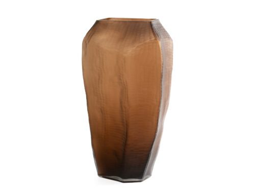 Glass Vase Chocolate DCC-VS-016