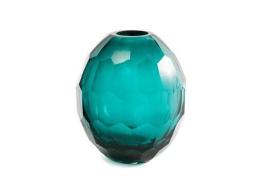 Glass Vase Teal DCC-VS-014