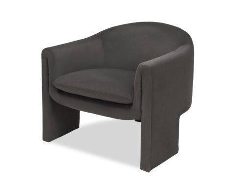 Iconic-occasional-chair-kaster-II-slate-velvet