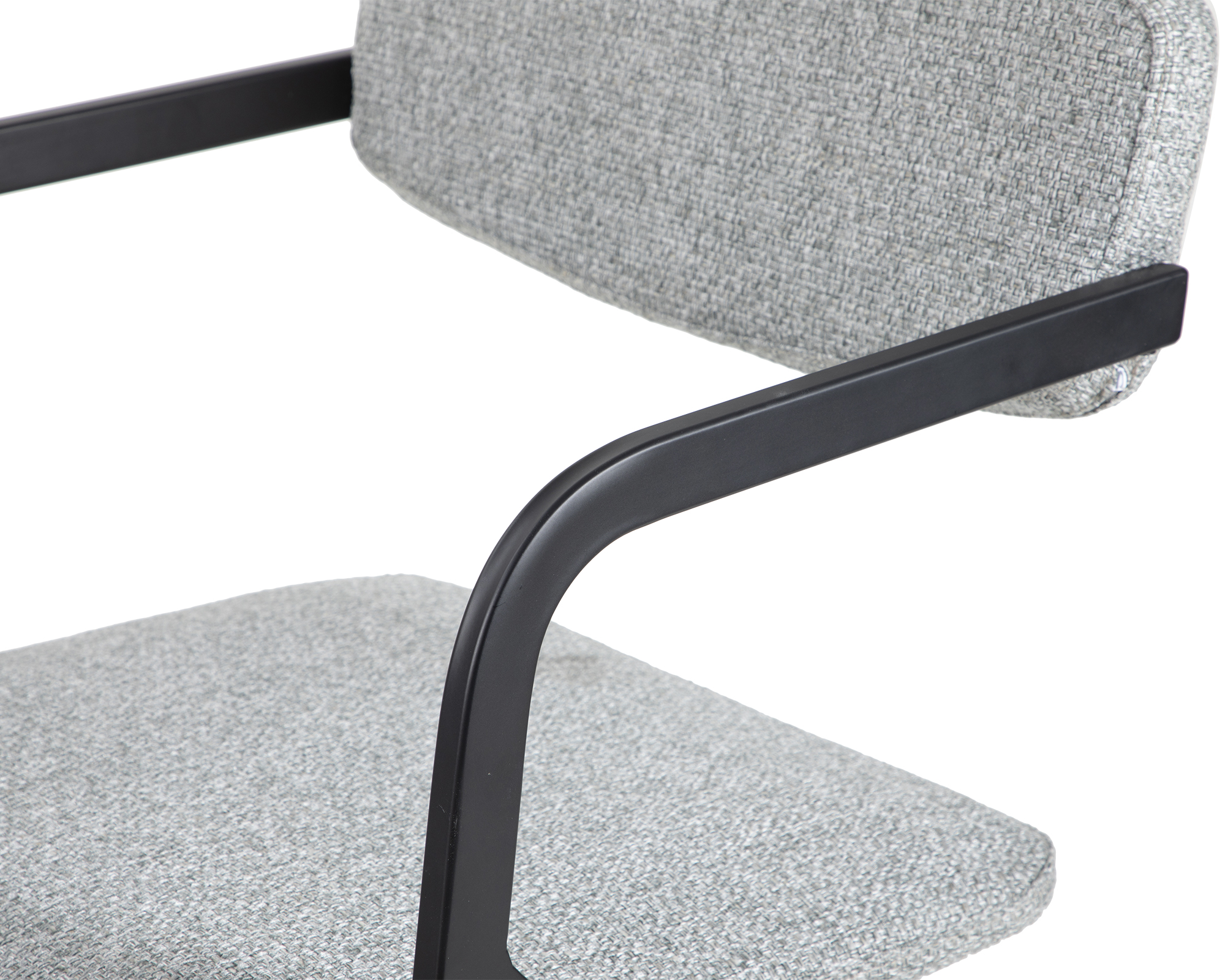 Alpar Dining Chair - Emporio Grey Fabric - Liang & Eimil : Liang & Eimil