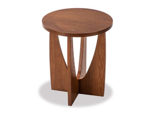 Liang & Eimil Borne side table in classic brown wood