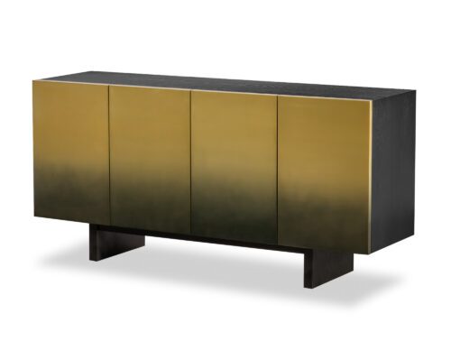 Liang & Eimil Dim sideboard in black ash with fading effect on the doors