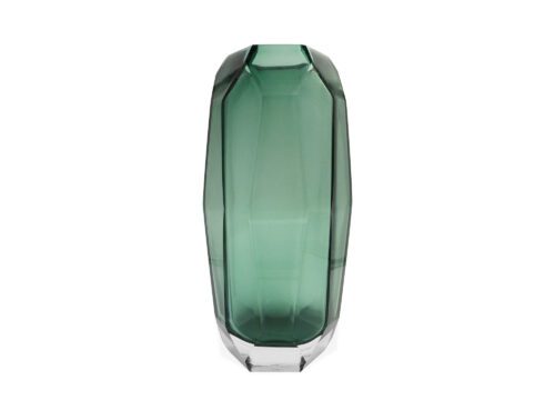 Liang & Eimil's Emerald green glass vase large