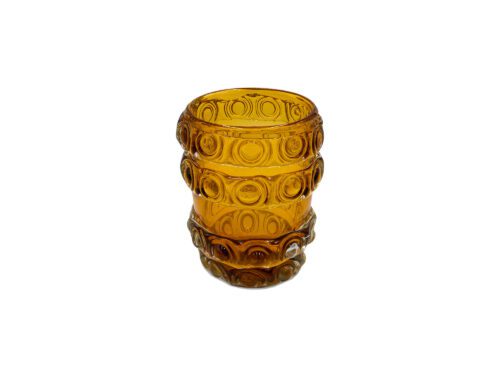 Liang & Eimil Bumble amber glass vase