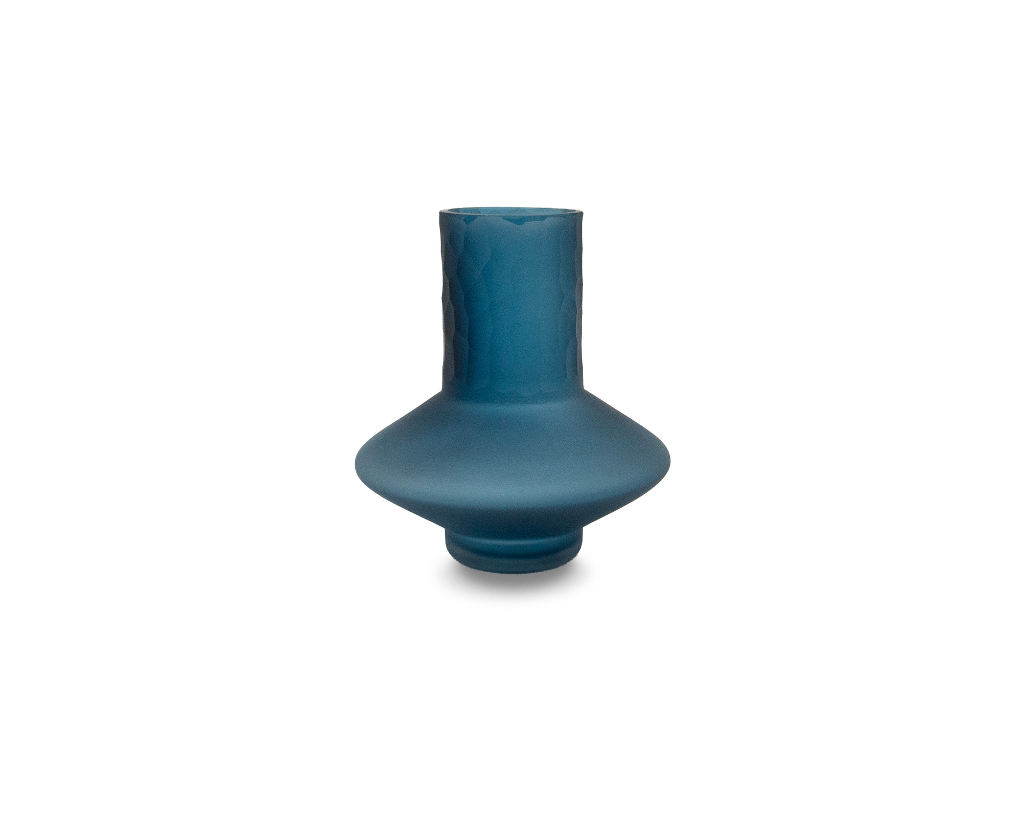 Liang & Eimil Rei blue glass vase, small