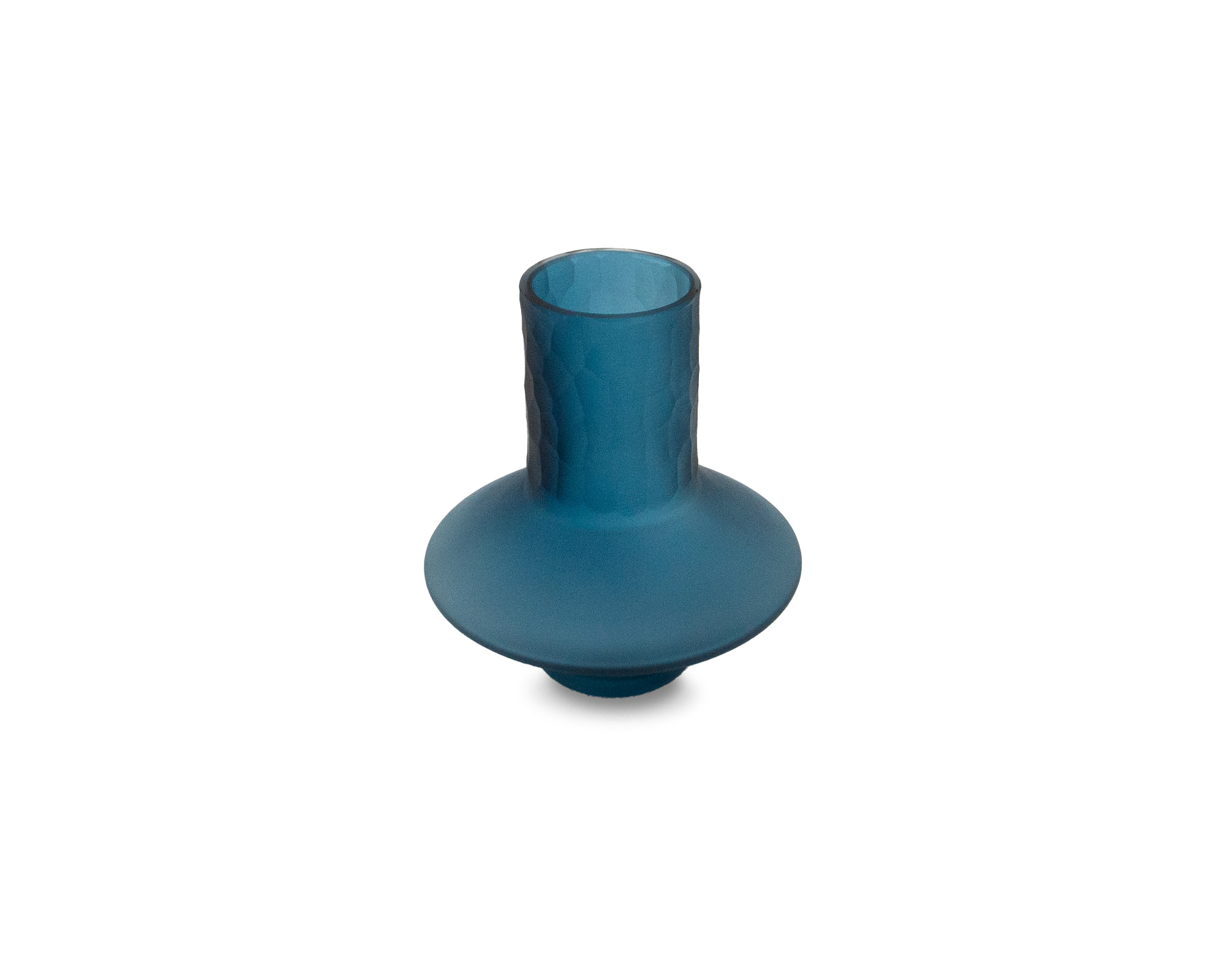 LE019-VS-044_L&E_Rei Glass Blue Vase_Small_2000 x 1600_2