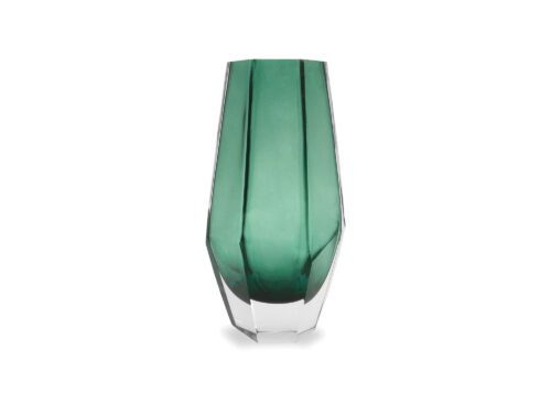 Liang & Eimil Wiley green glass vase, small