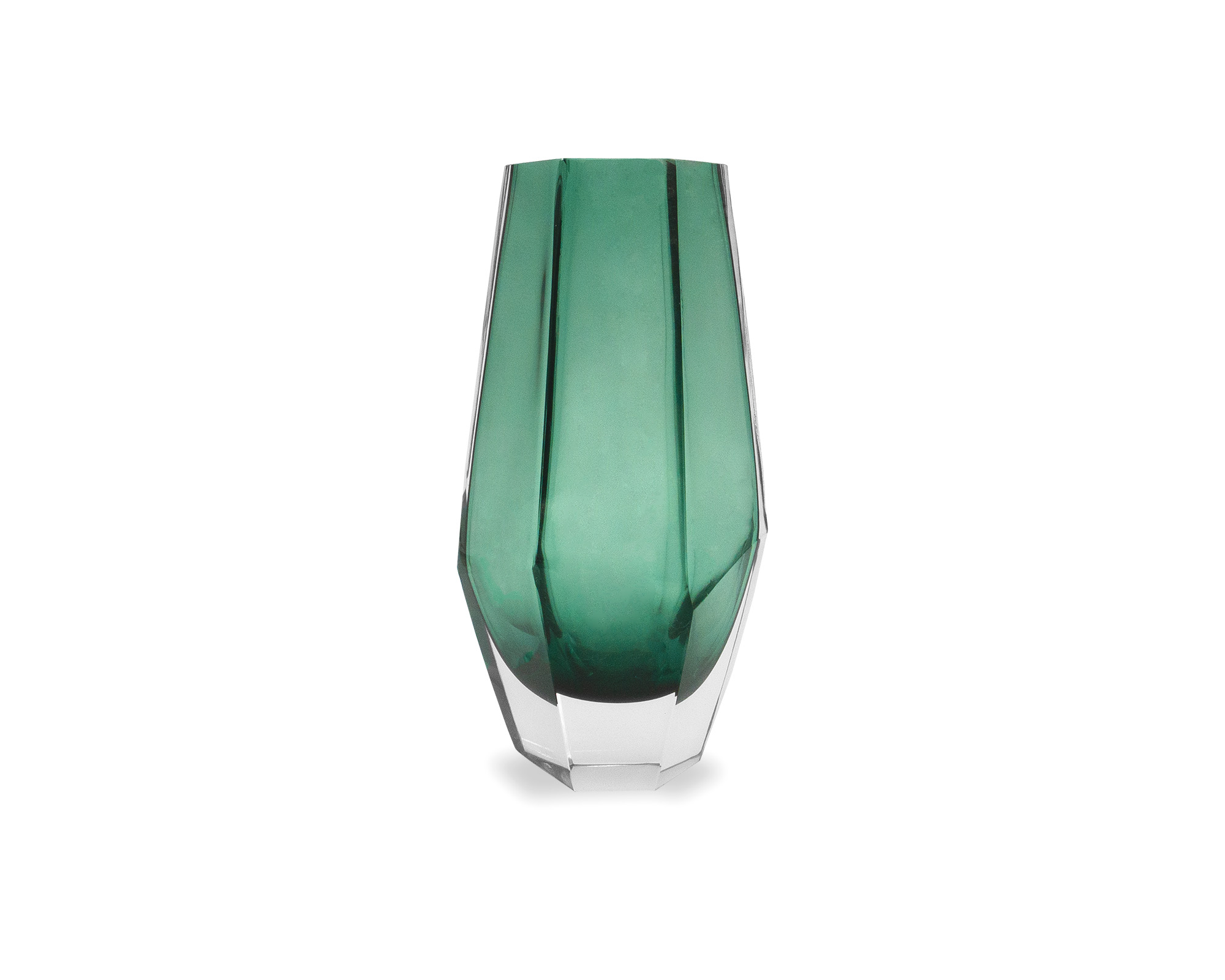 Liang & Eimil Wiley green glass vase, small